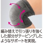 画像2: 備長炭テーピングサポーター（2枚組） (2)