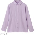 画像2: 綿ガーゼブラウス (2)