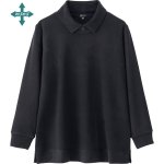 画像1: マルチストレッチ衿付Tシャツ (1)