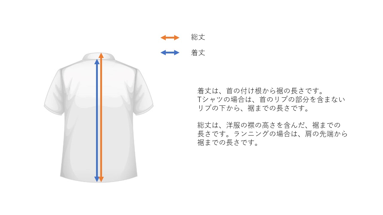着丈と総丈の違いは？